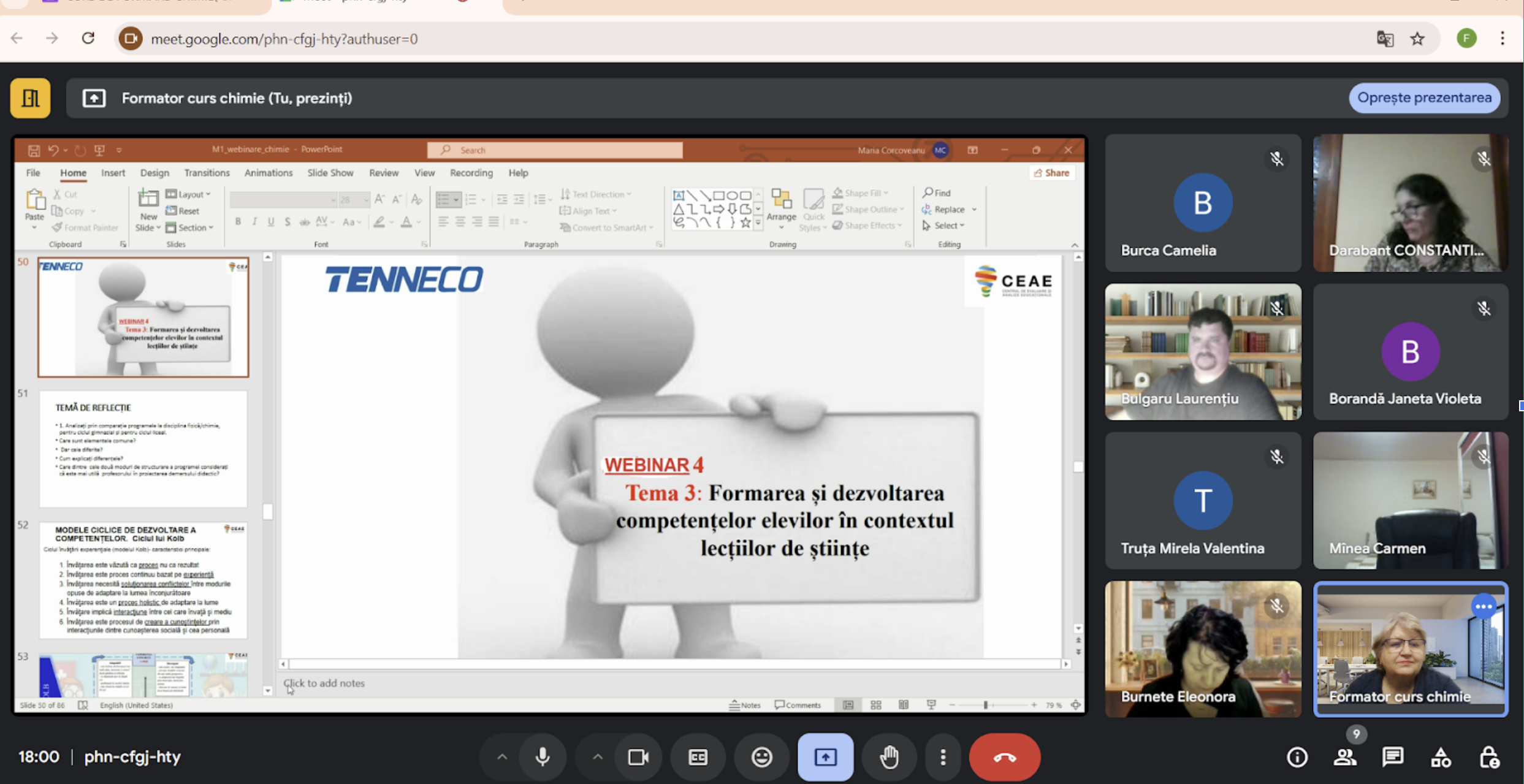 Chimia Altfel, Tenneco Romania Services